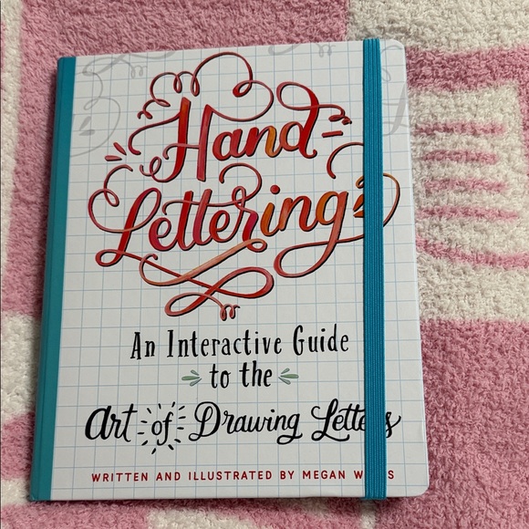 Interactive Hand Lettering Guide - Red and Blue - Picture 3 of 11